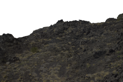 Download Stock Image: Black Terrain HD 6K