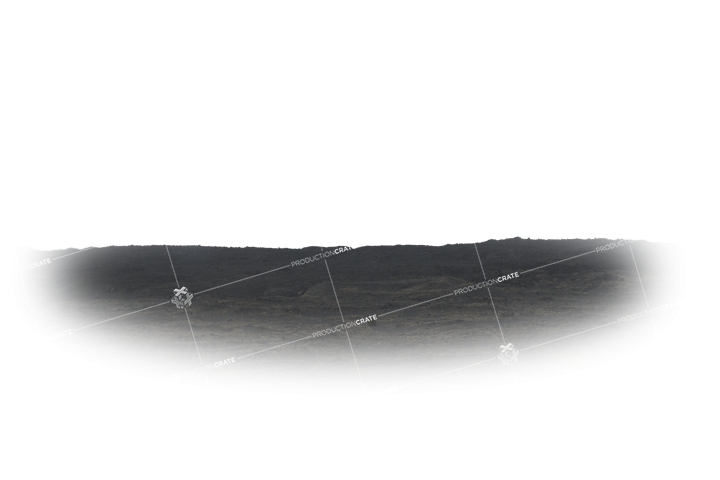 Black Terrain HD 6K Stock Image