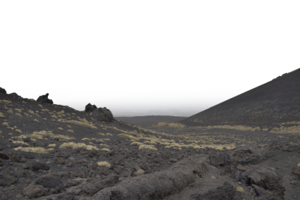 Download Stock Image: Black Terrain HD 6K