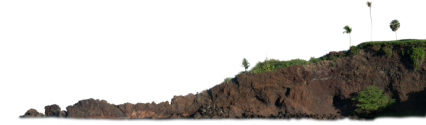 Download Stock Image: Rainforest Cliff Ridge HD 8K