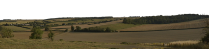 Download Stock Image: Hilly Fields HD 18K