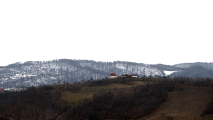 Download Stock Image: GraphicsCrate Landscape Snowy Mountains HD 7K