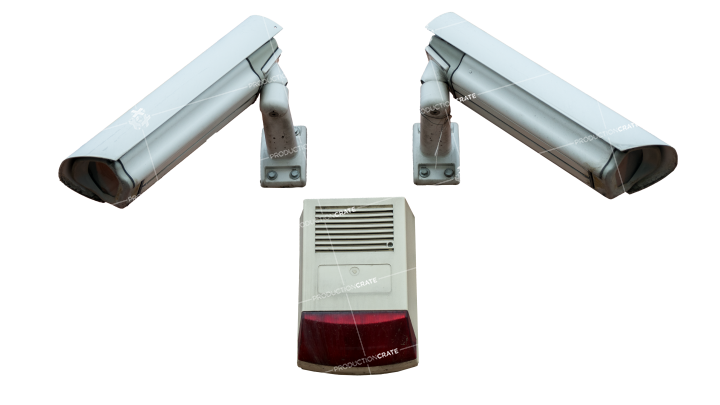 GraphicsCrate Security Camera HD 7K Stock Image