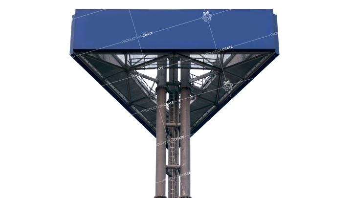 GraphicsCrate Security Watch Tower HD 7K Stock Image