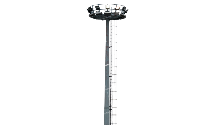 GraphicsCrate Security Watch Tower HD 7K Stock Image