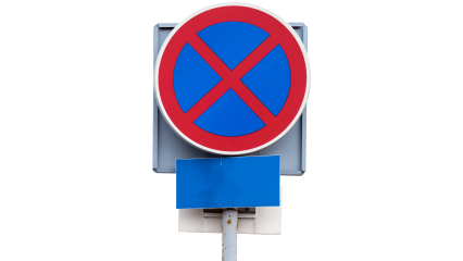 Download Stock Image: GraphicsCrate Signs No Crossing HD 7K