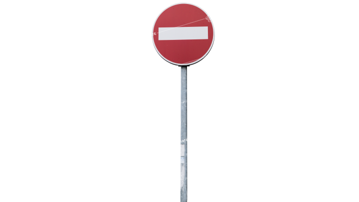 GraphicsCrate Signs No Entry HD 7K Stock Image