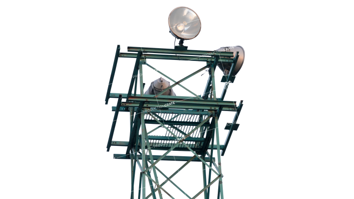 Graphicscrate Security Watch Tower HD 7K Stock Image