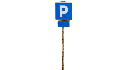 Download Stock Image: Signs Parking HD 7K