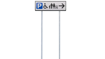 Download Stock Image: Signs Parking HD 7K