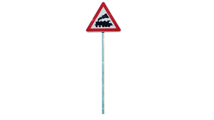 Signs Train HD 7K Stock Image