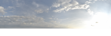 Download Stock Image: Sky Extension Partly Cloudy HD 13K