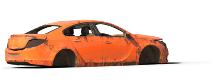 Download Stock Image: Damaged Car HD 2K