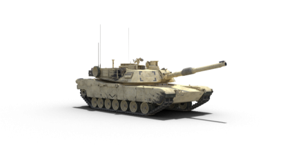 Download Stock Image: Stationary Tank Facing Towards HD 3K