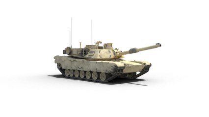 Download Stock Image: Stationary Tank Facing Towards HD 3K