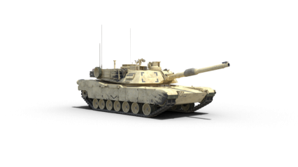 Download Stock Image: Stationary Tank Facing Towards HD 3K