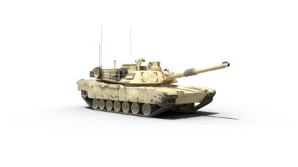 Download Stock Image: Stationary Tank Facing Towards HD 3K