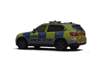 Download Stock Image: GraphicsCrate British Police Car HD 6K