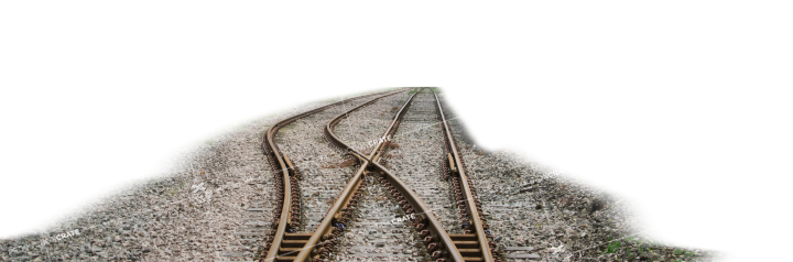 Railway Line HD 6K Stock Image