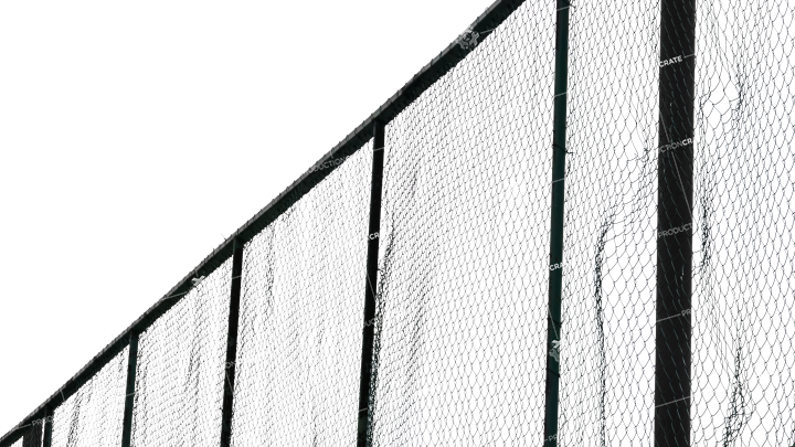 Chainlink Fence HD 7K Stock Image