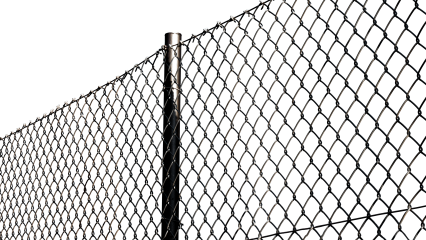 Download Stock Image: Chainlink Fence HD 7K