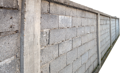 Download Stock Image: Cinderblock Wall HD 7K
