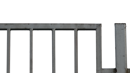 Download Stock Image: Metal Gate HD 7K
