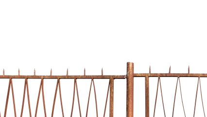 Download Stock Image: Old Security Fencing HD 7K