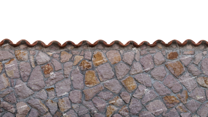 Old Stone Wall HD 7K Stock Image