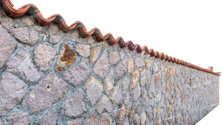 Old Stone Wall HD 7K Stock Image