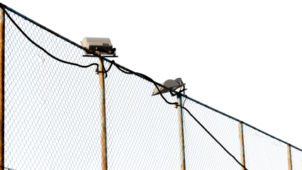 Download Stock Image: Security Fencing HD 7K
