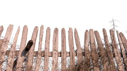 Download Stock Image: Wooden Fence HD 7K