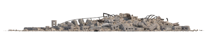 Debris Rubble Pile HD 3K | GraphicsCrate